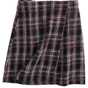 Goodnight Macaroon Allyson red plaid mini skirt
